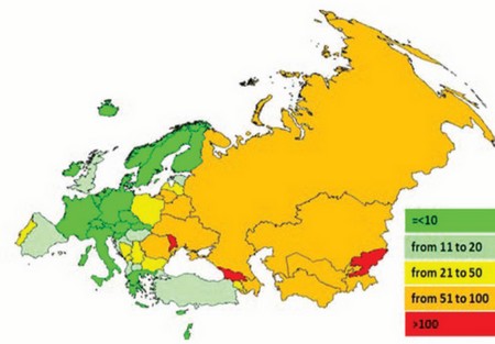 Carte tuberculose echospresse